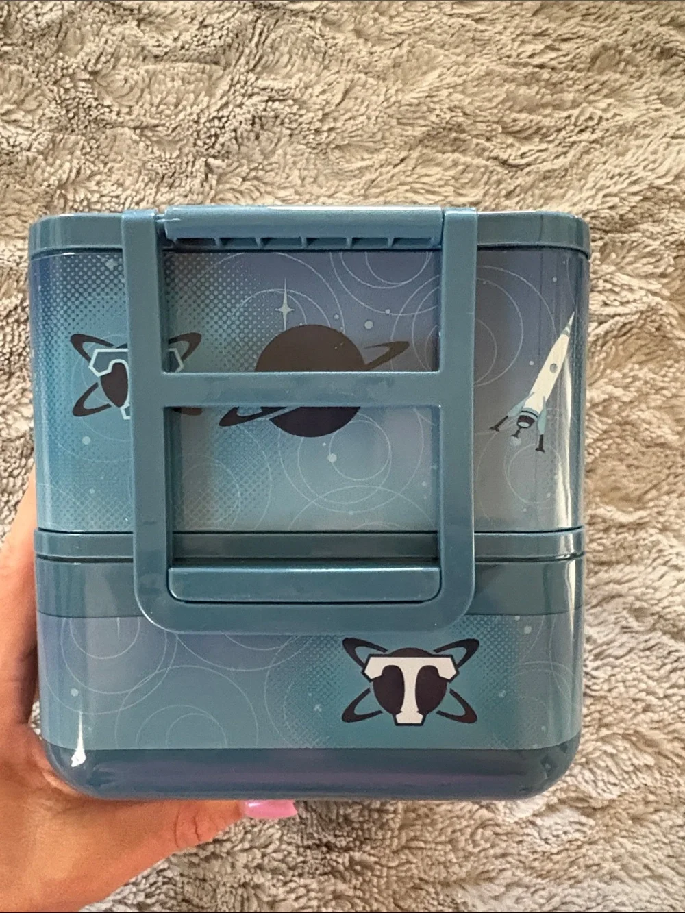 Disneyland Tomorrowland Themed Bento Box - Blue